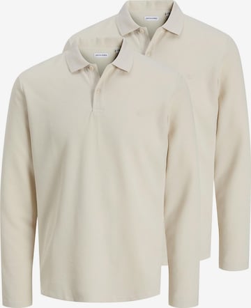 JACK & JONES Shirt 'Austin' in Beige: front