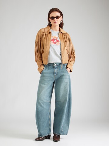 pilka ONLY Marškinėliai 'ONLBILA'