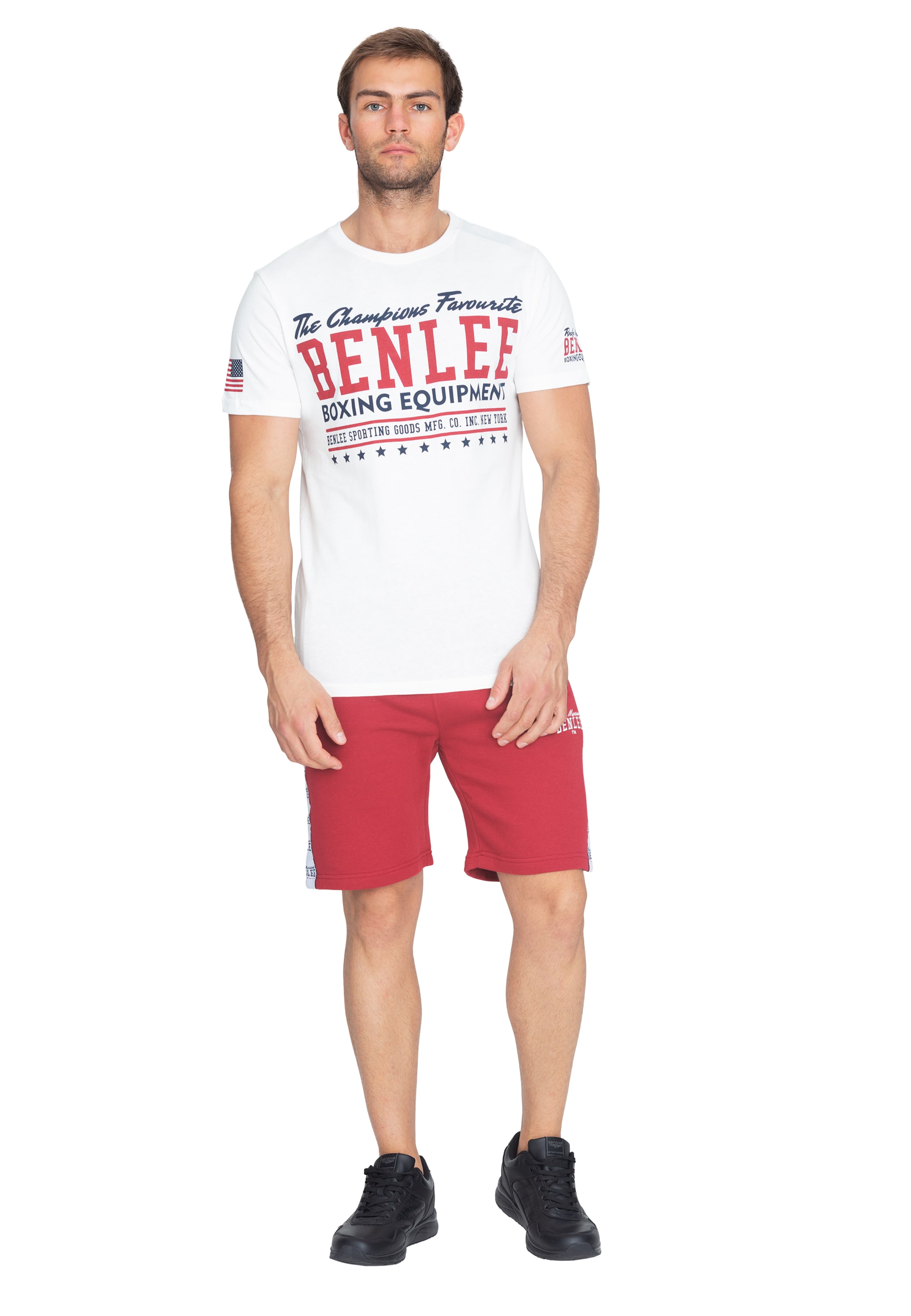 Benlee Funktionstopp &#x27;Champions&#x27; i vit