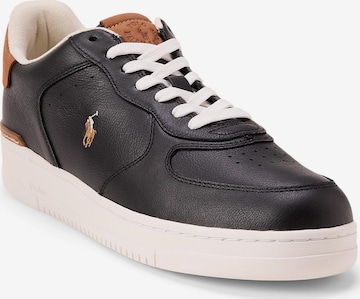 juoda Polo Ralph Lauren Sportbačiai be auliuko 'MASTERS': priekis