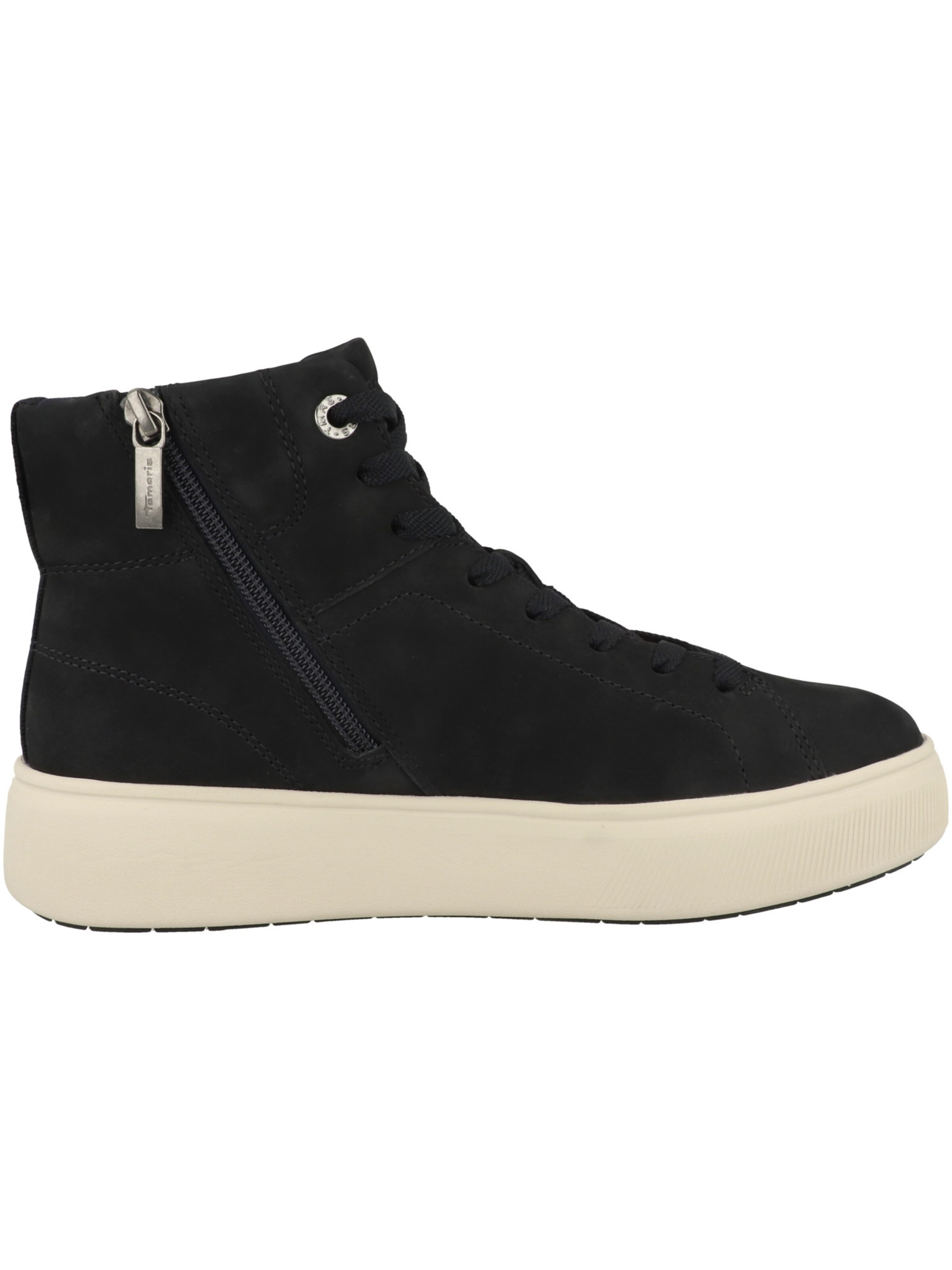 Baskets hautes Tamaris en noir