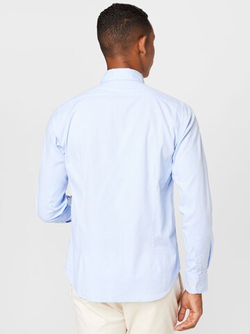 La Martina Regular fit Button Up Shirt 'Raf' in Blue