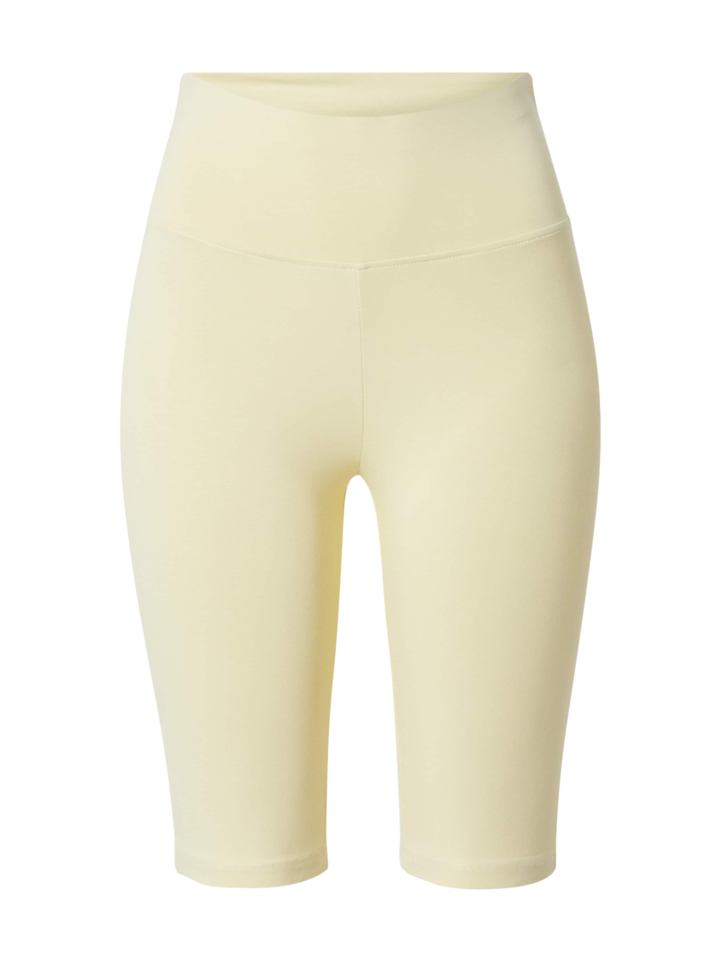 Urban Classics Skinny Legíny - Žltá: predná strana