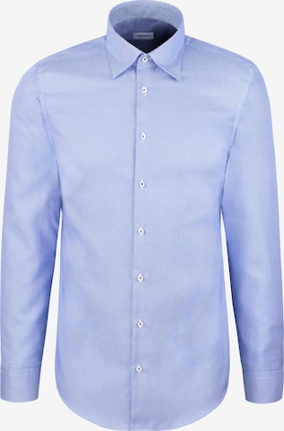 Chemise business SEIDENSTICKER en bleu : devant