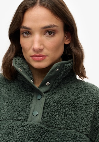 Superdry Fleece jas in Groen