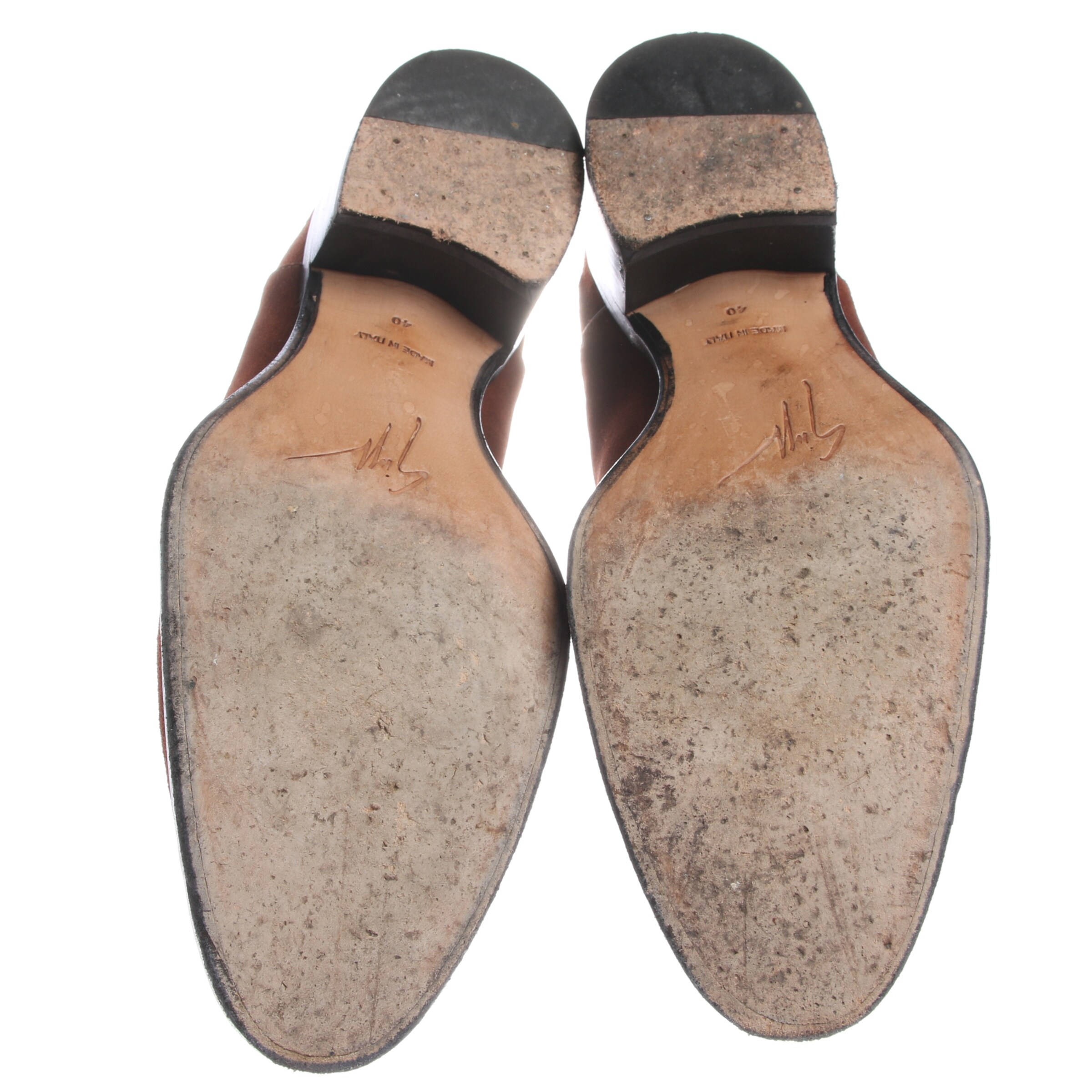 Giuseppe Zanotti Anke & Mid-Calf Boots in 40 in Brown