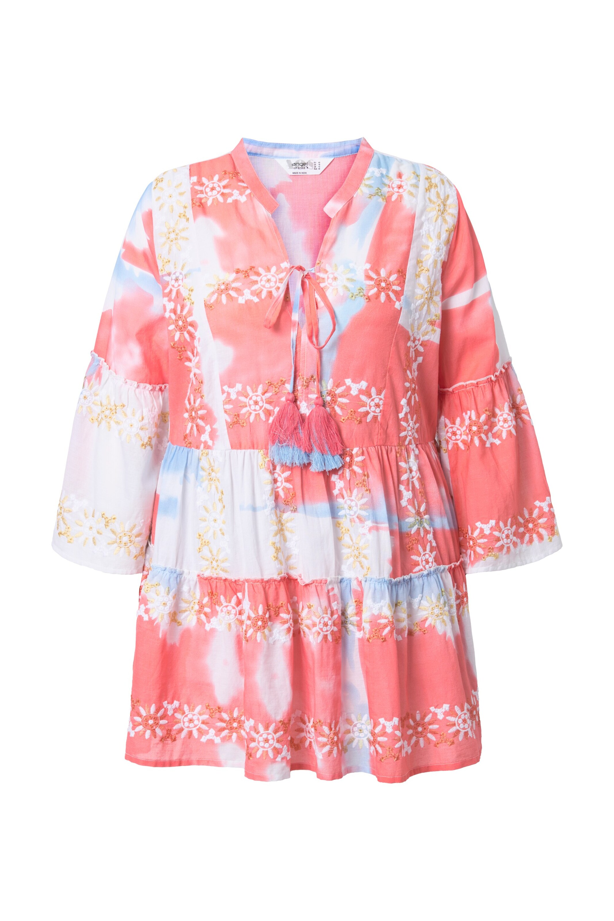 Angel of Style Tunic in Red: front