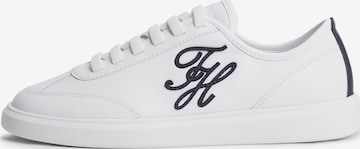 Sneaker low de la TOMMY HILFIGER pe alb: față