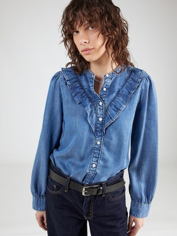 Camicia da donna 'Carinna Blouse Denim' di LEVI'S ® in blu: frontale