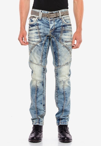 CIPO & BAXX Regular Jeans 'CD535' in Blue: front