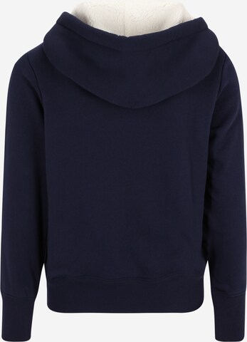 Gap Petite Sweatjacke in Blau