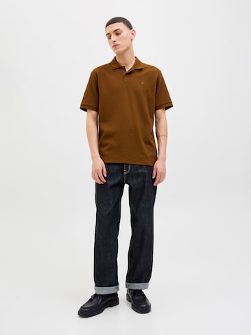 JACK & JONES - Camisa 'JJEAUSTIN' em castanho