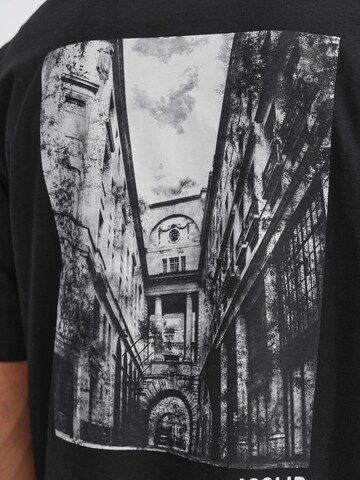 !Solid Rundhalsshirt ' SDBILOP ' in Schwarz