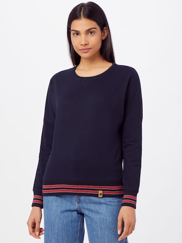 Fli Papigu Sweatshirt in Blauw: voorkant