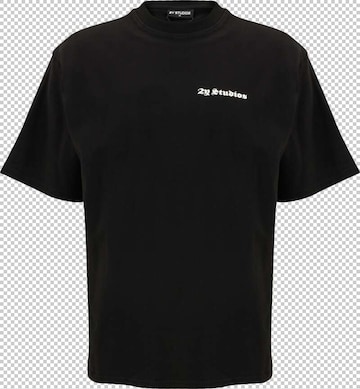 T-Shirt 'Smiley' 2Y Studios en noir : devant