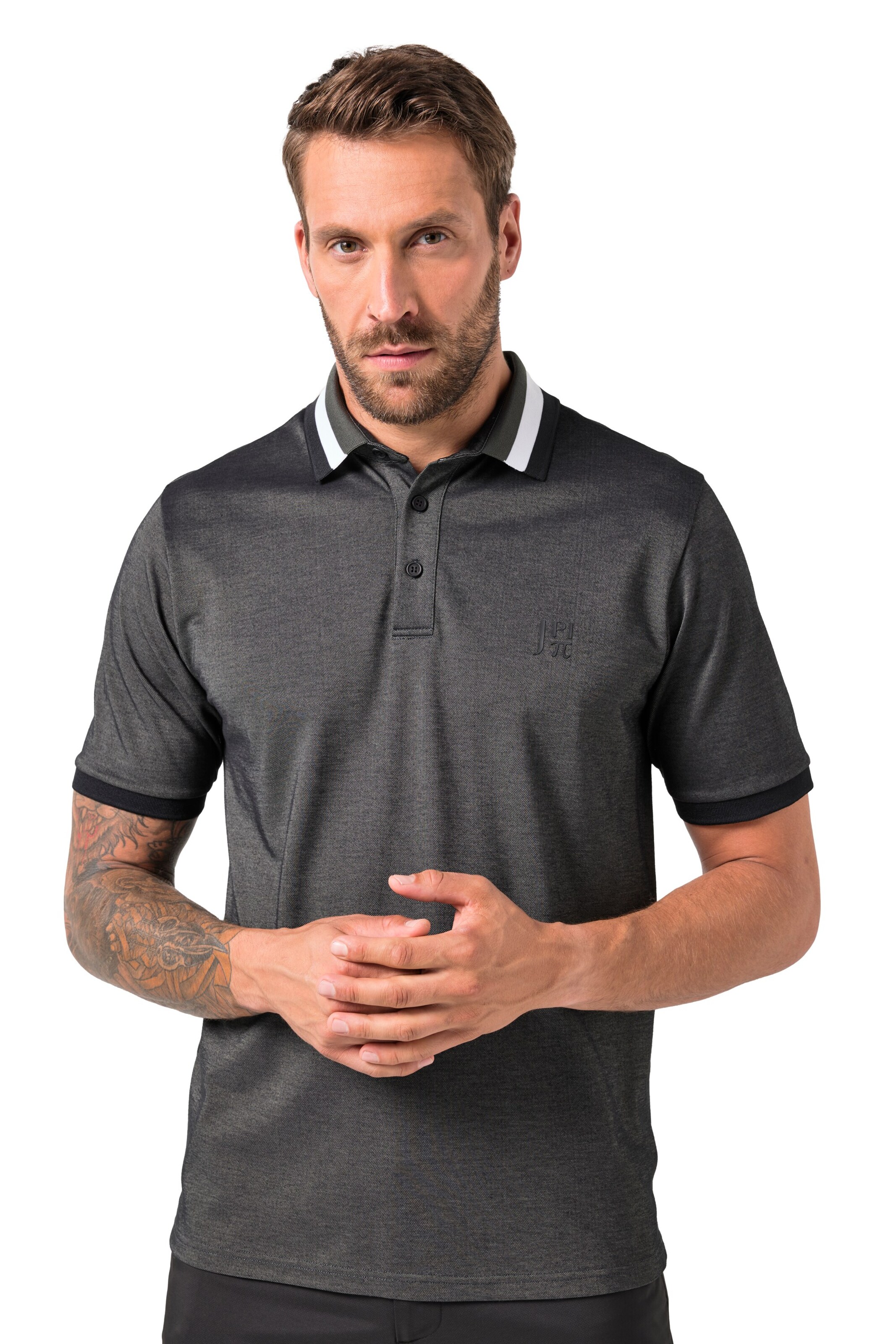 JAY-PI Shirt in Zwart: voorkant