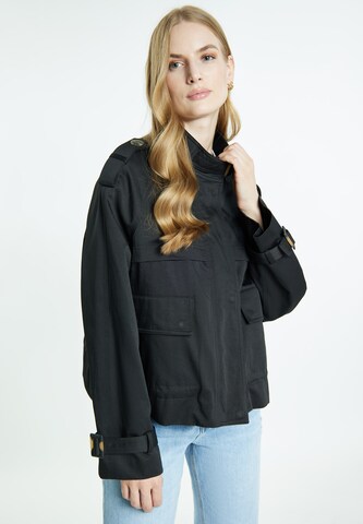 DreiMaster Vintage Between-season jacket in Black: front