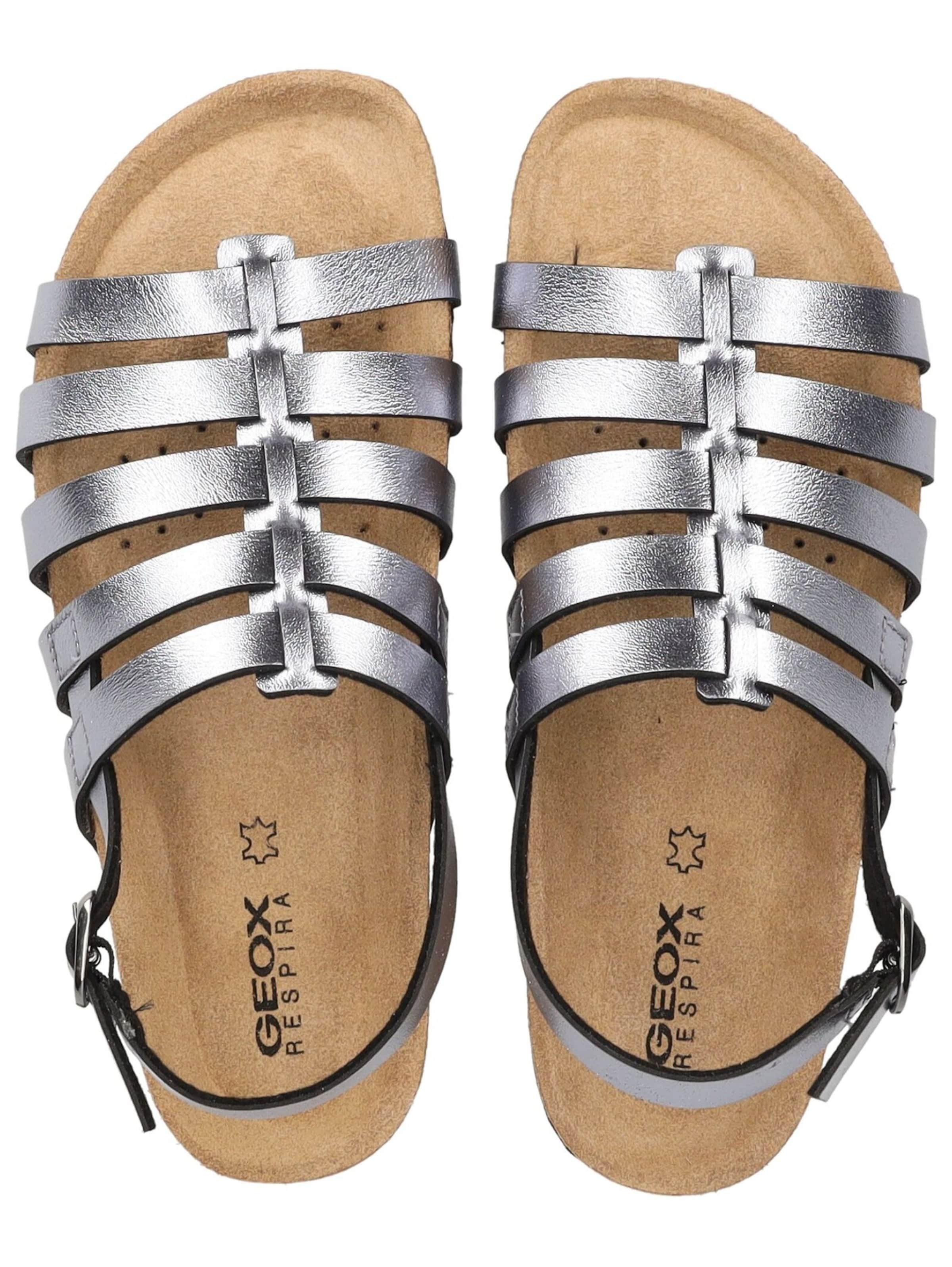 GEOX - Sandália em prata