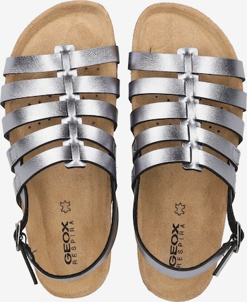 GEOX Sandals in Silver
