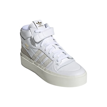 ADIDAS ORIGINALS High-Top Sneakers 'Forum Bonega Mid' in White: front