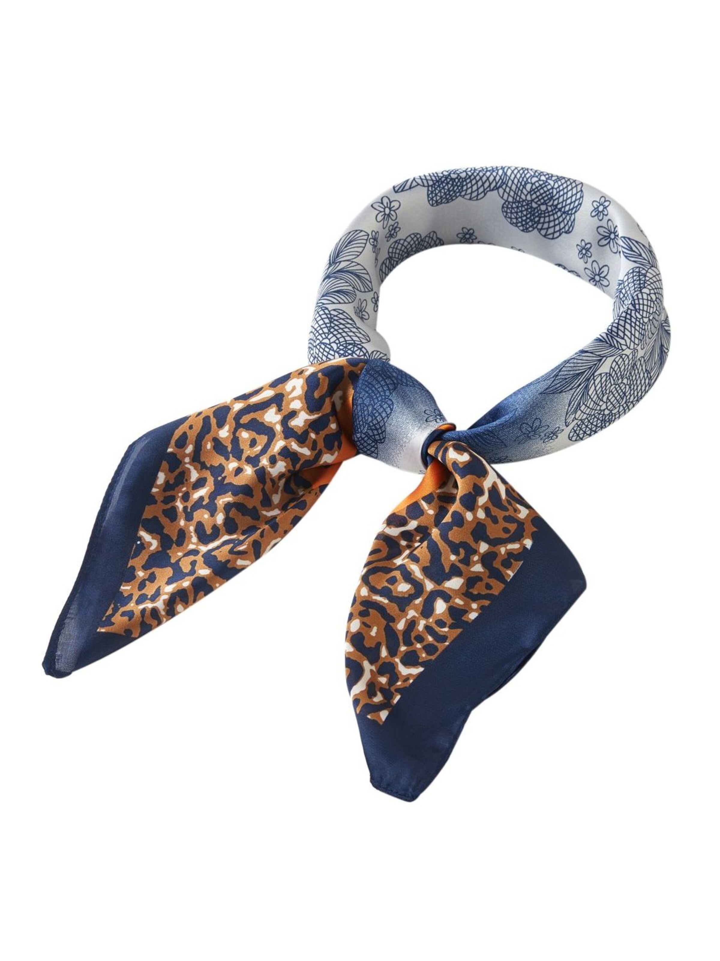 alberto cabale Schal 'Chetaah Cléo' in Blau