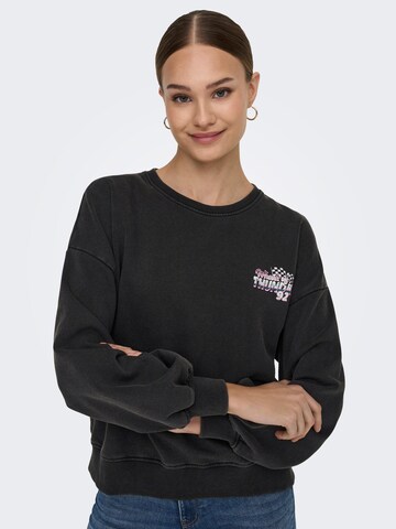 ONLY - Sudadera 'LUCINDA' en negro: frente