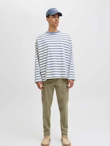 JACK & JONES Конический (Tapered) Брюки-карго 'JPSTACE ARTHUR' в Зеленый