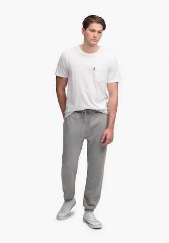 Superdry & Co Zúžený Kalhoty 'ESSENTIAL' – šedá