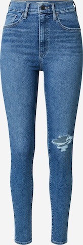 LEVI'S ® Jeans 'Mile High Super Skinny' in Blauw: voorkant