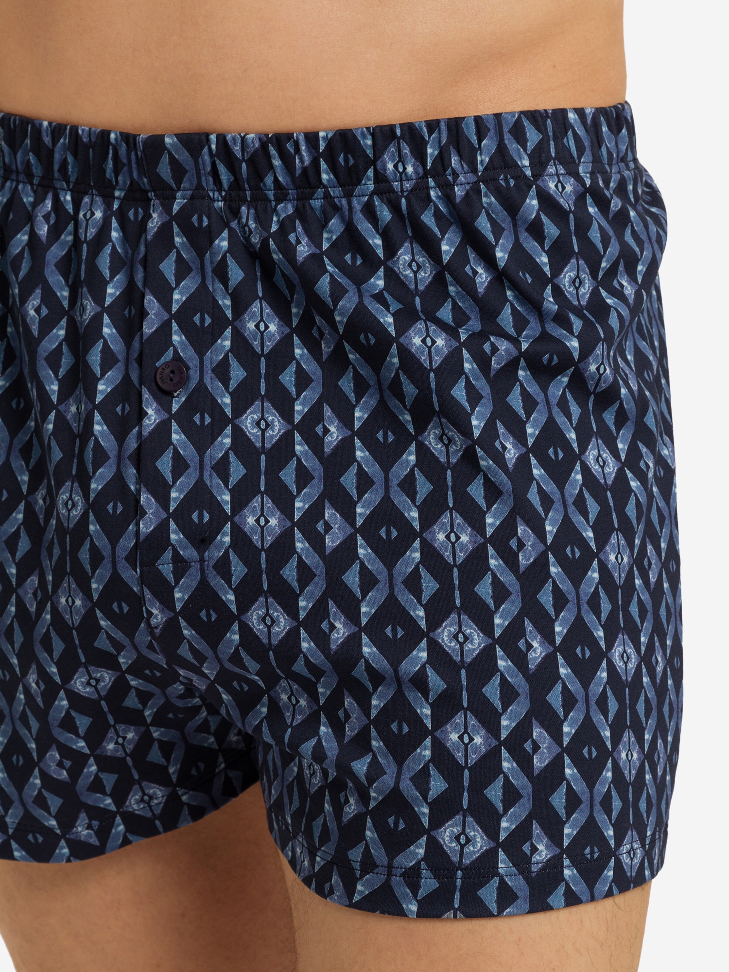 Boxers ' Cotton Sporty ' Hanro en bleu