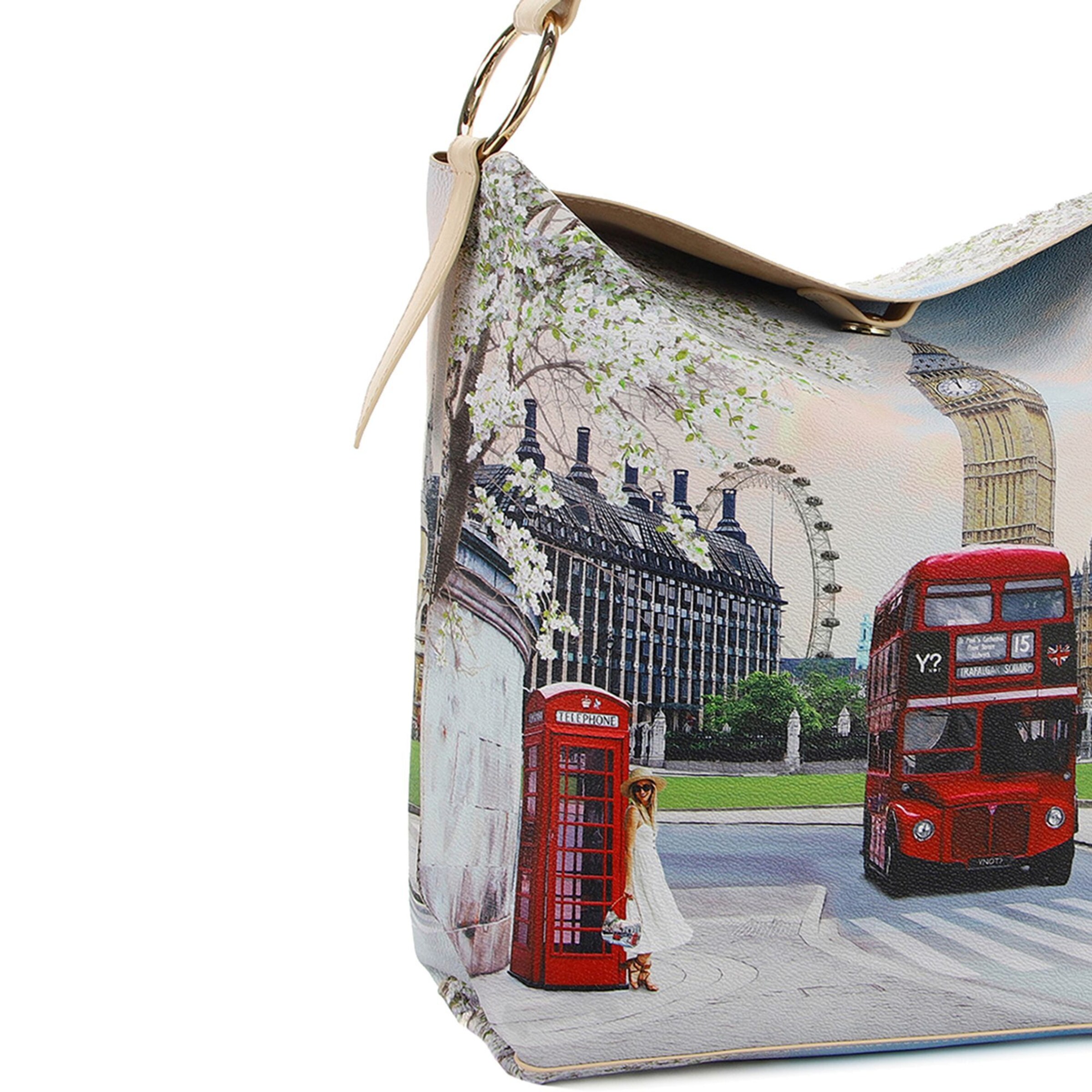 Y Not? Shoulder Bag 'Yesbag' in Red