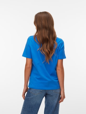 VERO MODA T-shirt 'VMPaulina' i blå