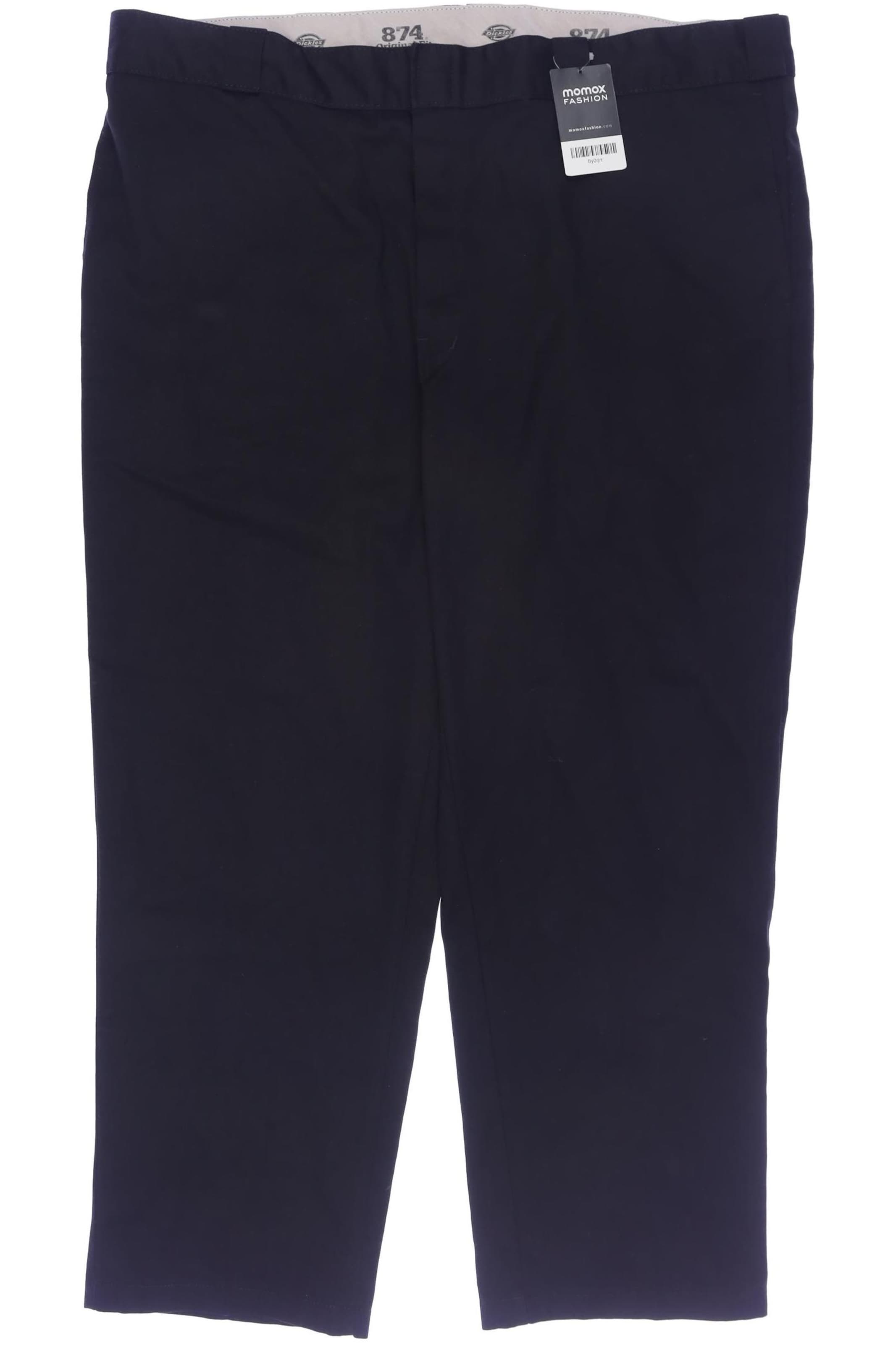 DICKIES Stoffhose 44 in Schwarz: Vorderseite