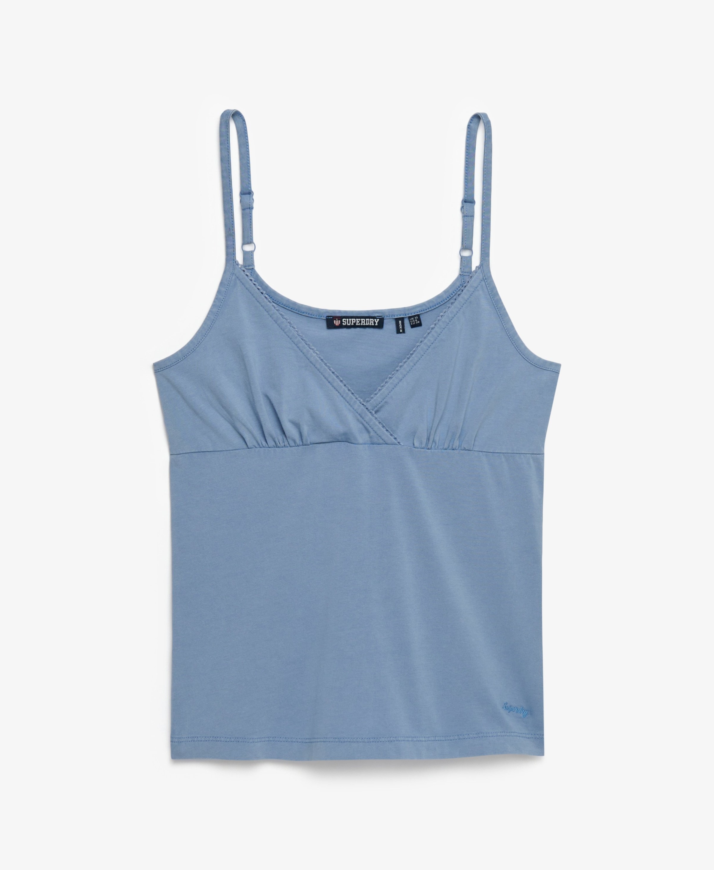 Superdry & Co Top 'Athletic Essentials' in Blau: Vorderseite