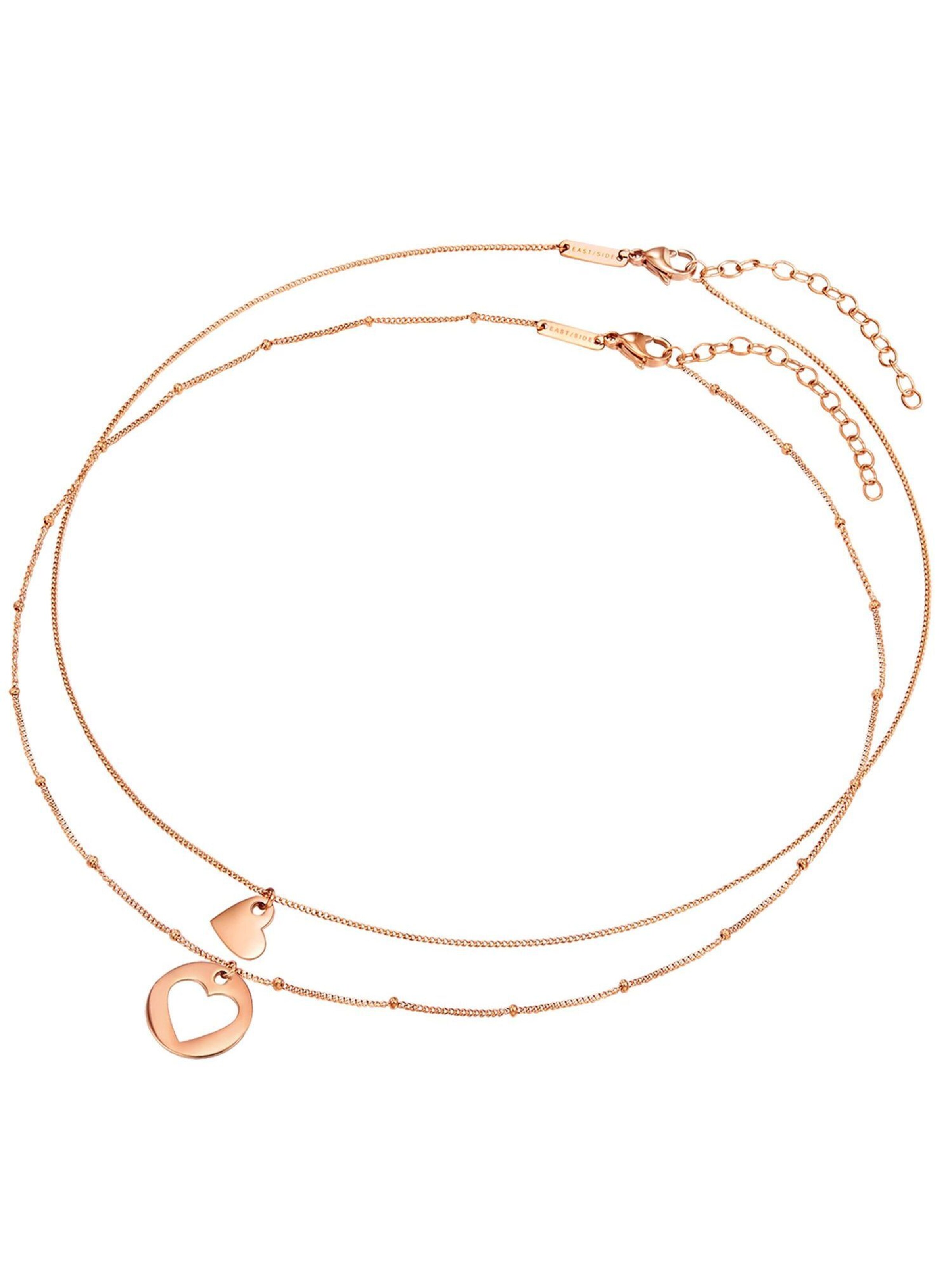 Chaîne Eastside en or : devant