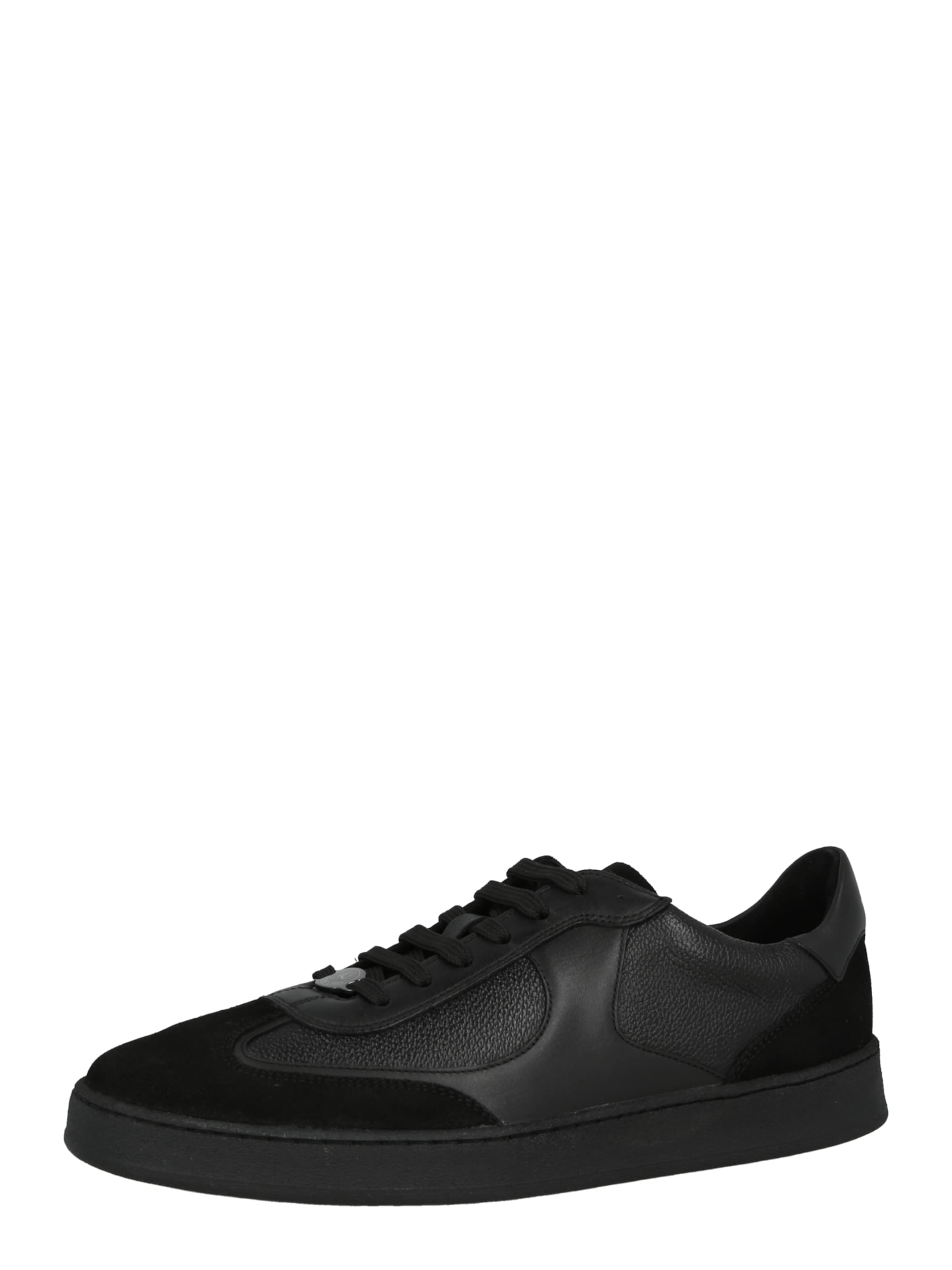 Gordon & Bros - Zapatillas deportivas bajas 'Garry' en negro: frente