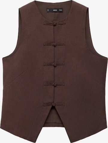 MANGO Öltönymellény 'LAGUNA' - barna: elől