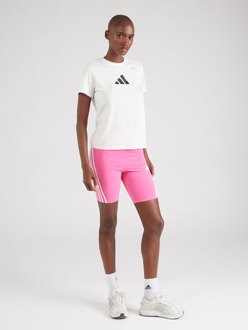 ADIDAS SPORTSWEAR Скинни Спортивные штаны 'Future Icons' в Ярко-розовый