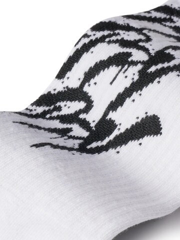 Von Jungfeld Socks 'Happy Tennis' in White