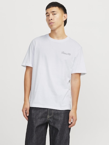 JACK & JONES Shirt in White: front