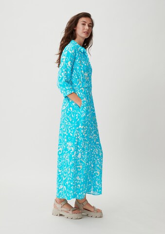 comma casual identity Blusenkleid in Blau