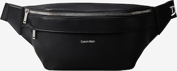 Calvin KleinPojasna torbica - crna boja: prednji dio