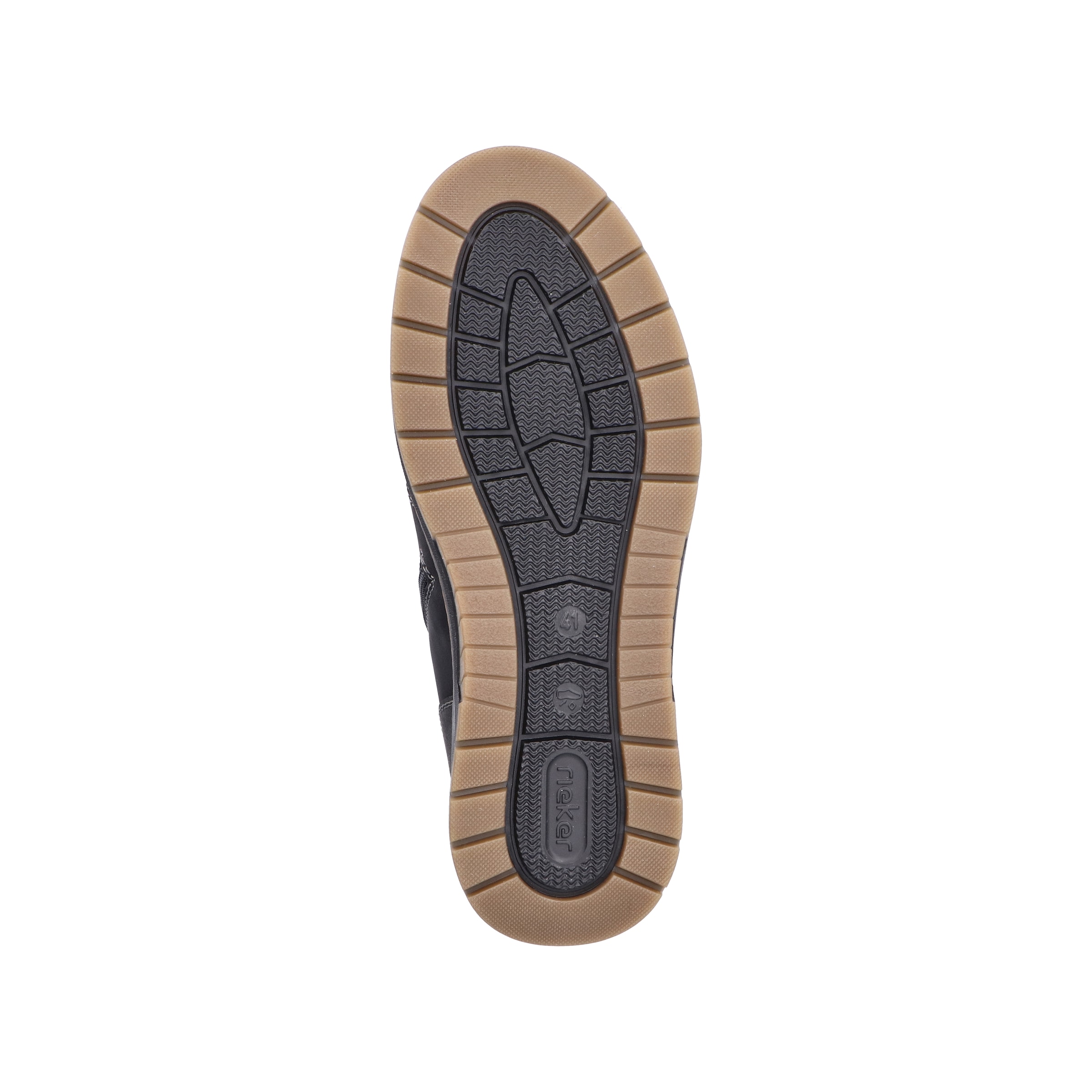 Bottines à lacets Rieker en noir