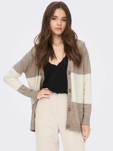ONLY Knit Cardigan 'LESLY' in Beige