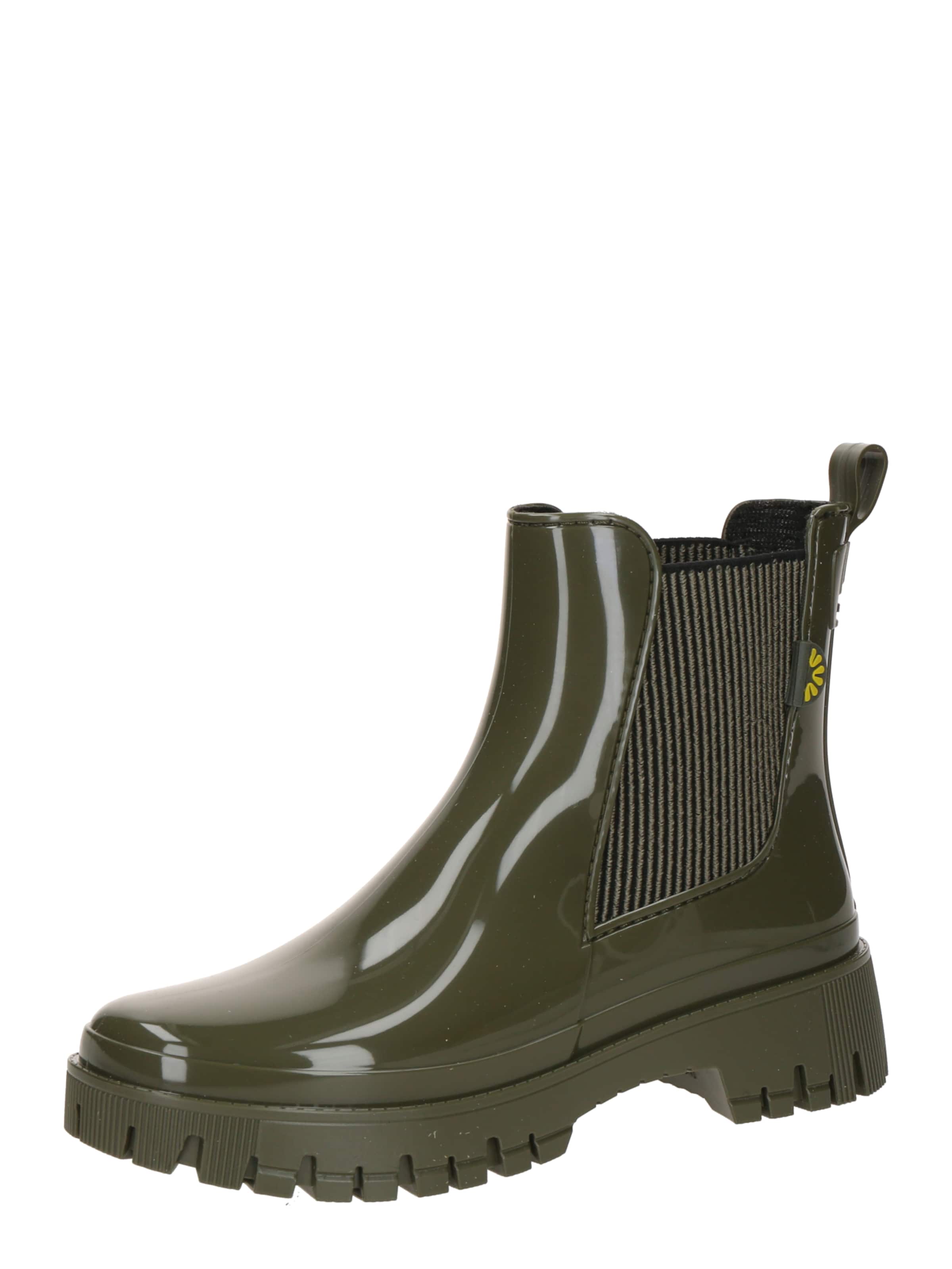 LEMON JELLY Regenlaarzen 'HALLIE' in Groen: voorkant