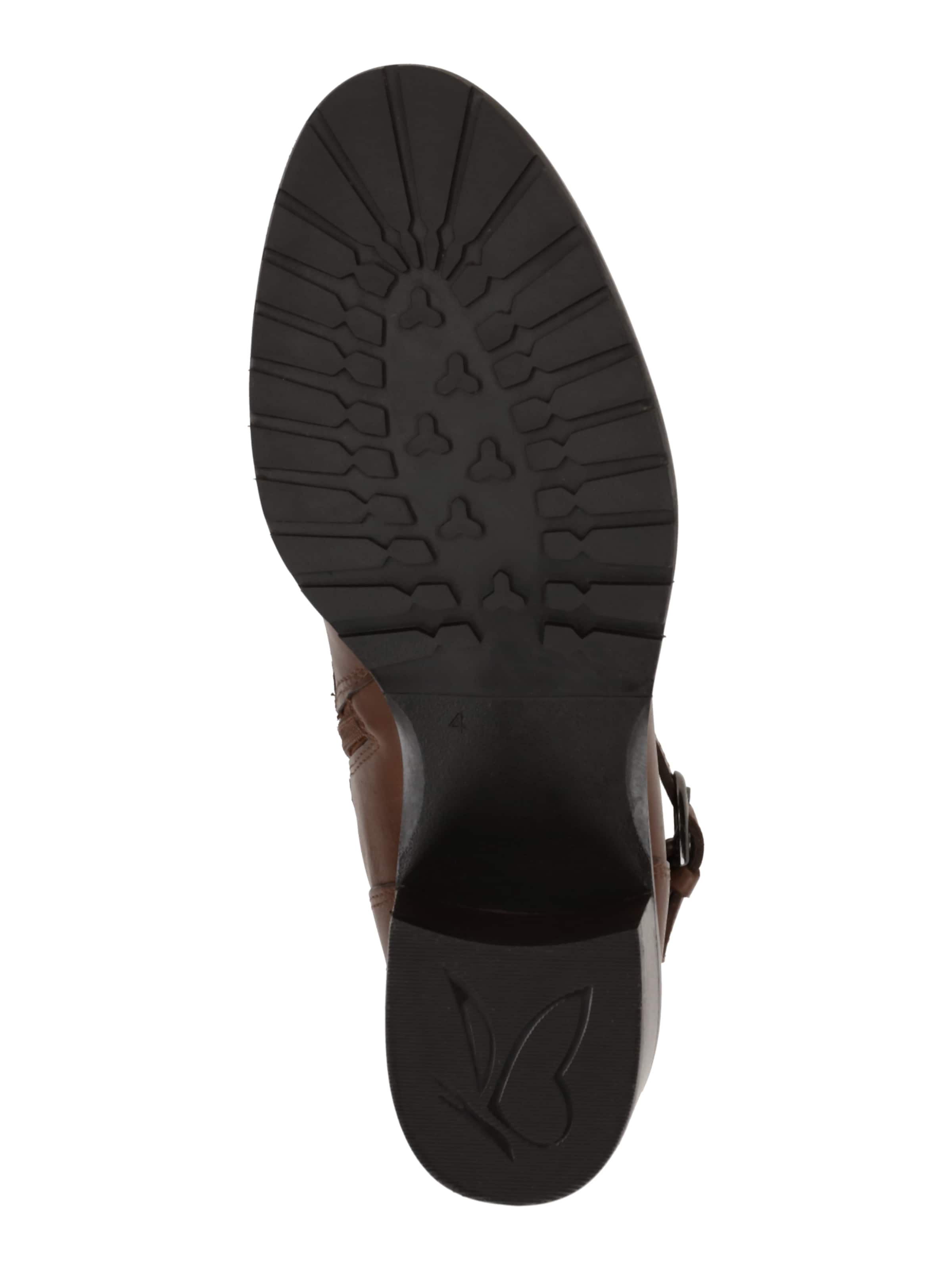 CAPRICE Lace-up bootie in Brown