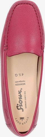 SIOUX Mocassins 'Zalla' in Roze