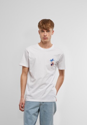 MT Men T-Shirt in Weiß: Vorderseite