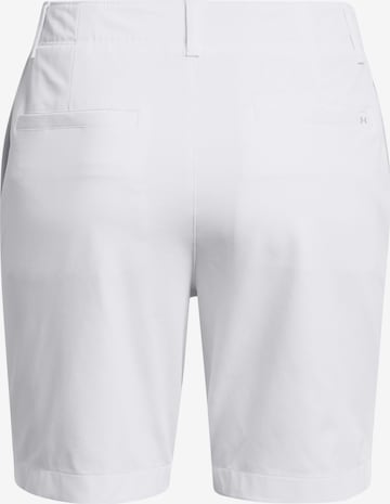 UNDER ARMOUR Regular Workout Pants ' Drive 7' in White