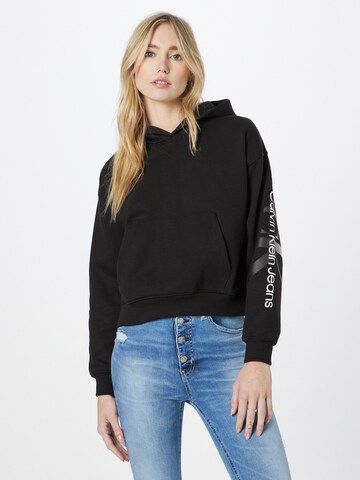 Calvin Klein Jeans Sweatshirt i svart: forside